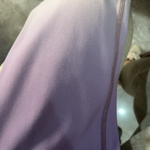 OMBRE PERFECTION! Grape Purple Ombre High Waist Yoga Leggings - Picture 2 of 4